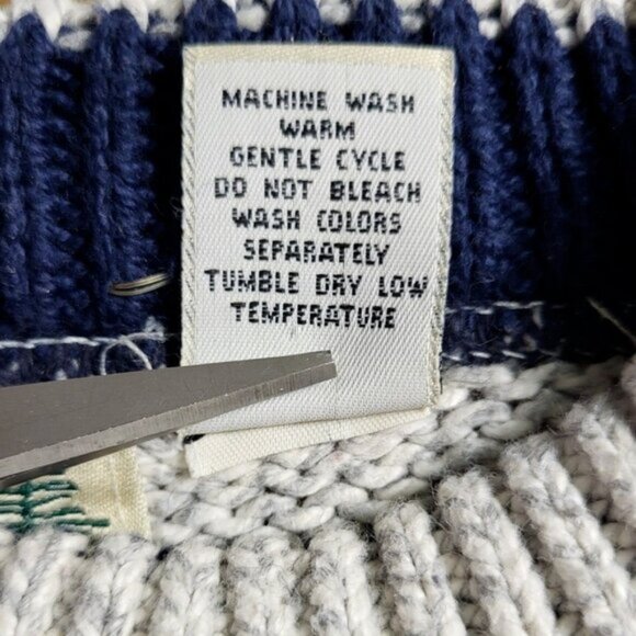 Vintage Fieldmaster Men's Sweater XL Faire Isle Pullover Made in USA - Picture 6 of 10